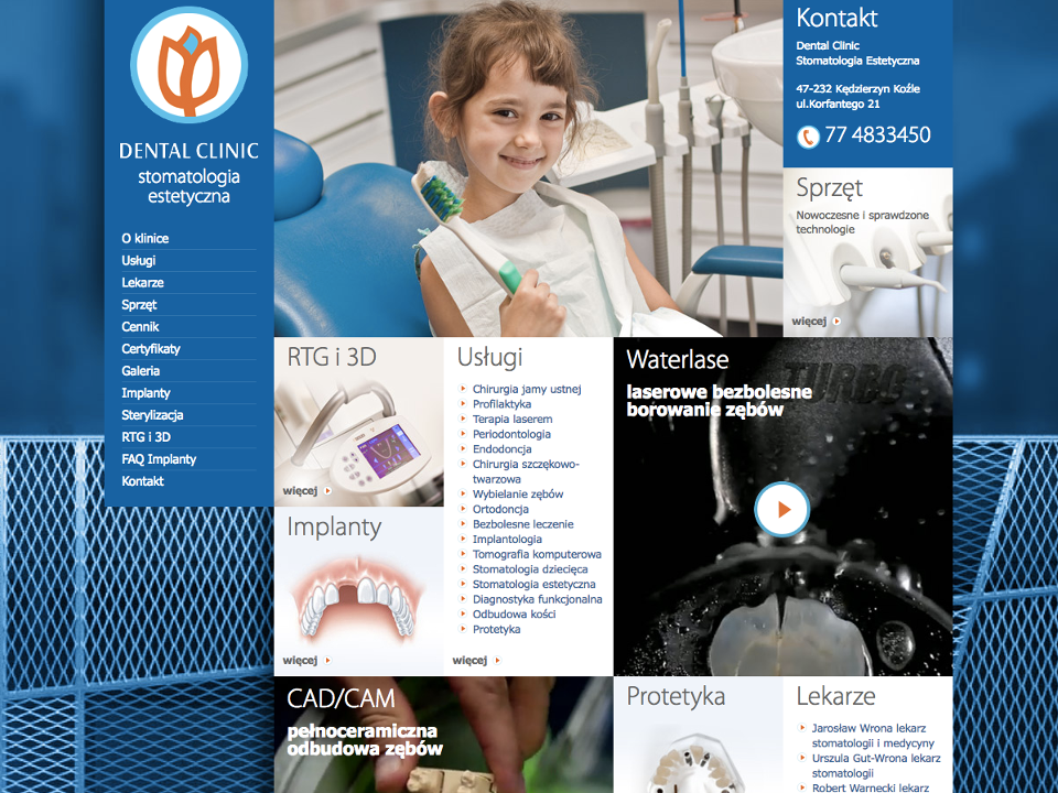Strona dla dentalclinic-kk.pl